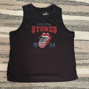 Rolling Stones Black Graphic Tee